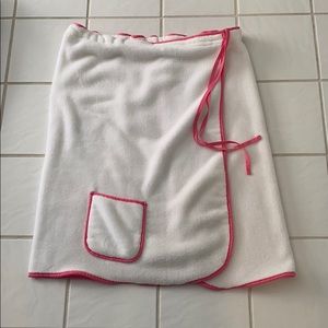 Wrap plush robe